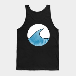 Water Wave Travel The Nature See Ocean Trendy Popular Waves Tank Top